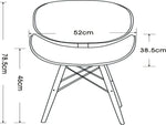 DSW Faux Eiffel Dining Chairs - Elevate Your Dining Space with Style and Comfort