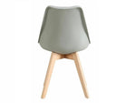 Modern Tulip Dining Chair - Black | Sleek Design for Contemporary Interiors