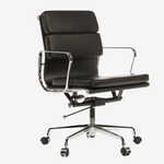 Eames EA217 Soft Pad Office Chair – Elegant Brown Comfort