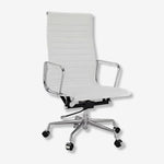 White EA119 High Back Office Chair Australia – Premium Ergonomic Support