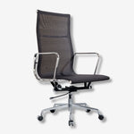 Eames High Back Mesh Office Chair Orange | Modern EA 119 Design