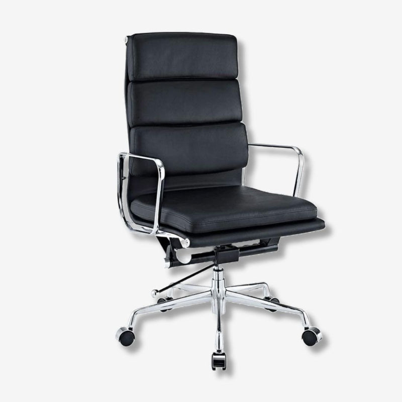 Eames Style Soft Pad - Black Office Chair EA 219  for Superior Comfort