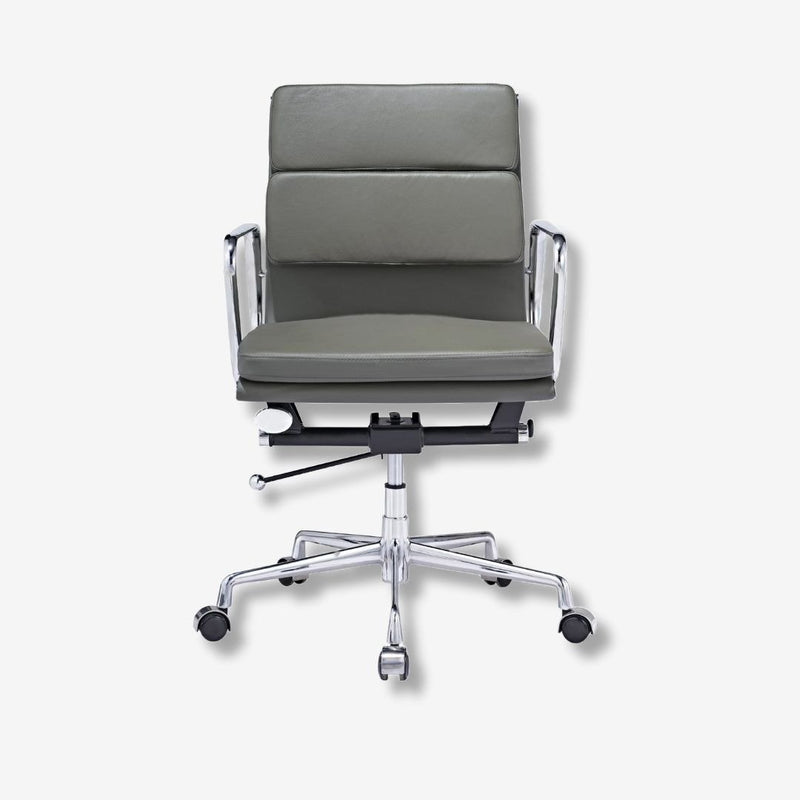 Eames EA217 Soft Pad Office Chair – Elegant Dark Grey Comfort