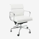 Eames EA217 Soft Pad Office Chair – Elegant Dark Grey Comfort