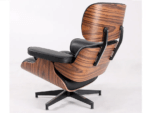 Hochwertige Materialien des Vitra Lounge Chairs - Leder und Holz