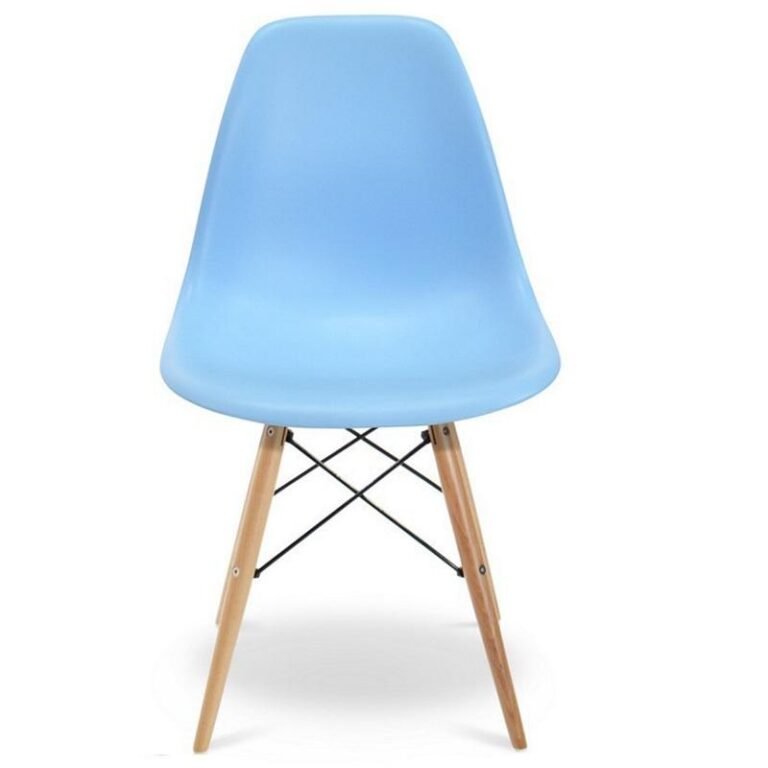 Eames DSW Dining Side Chair | Light Blue - Modern Elegance