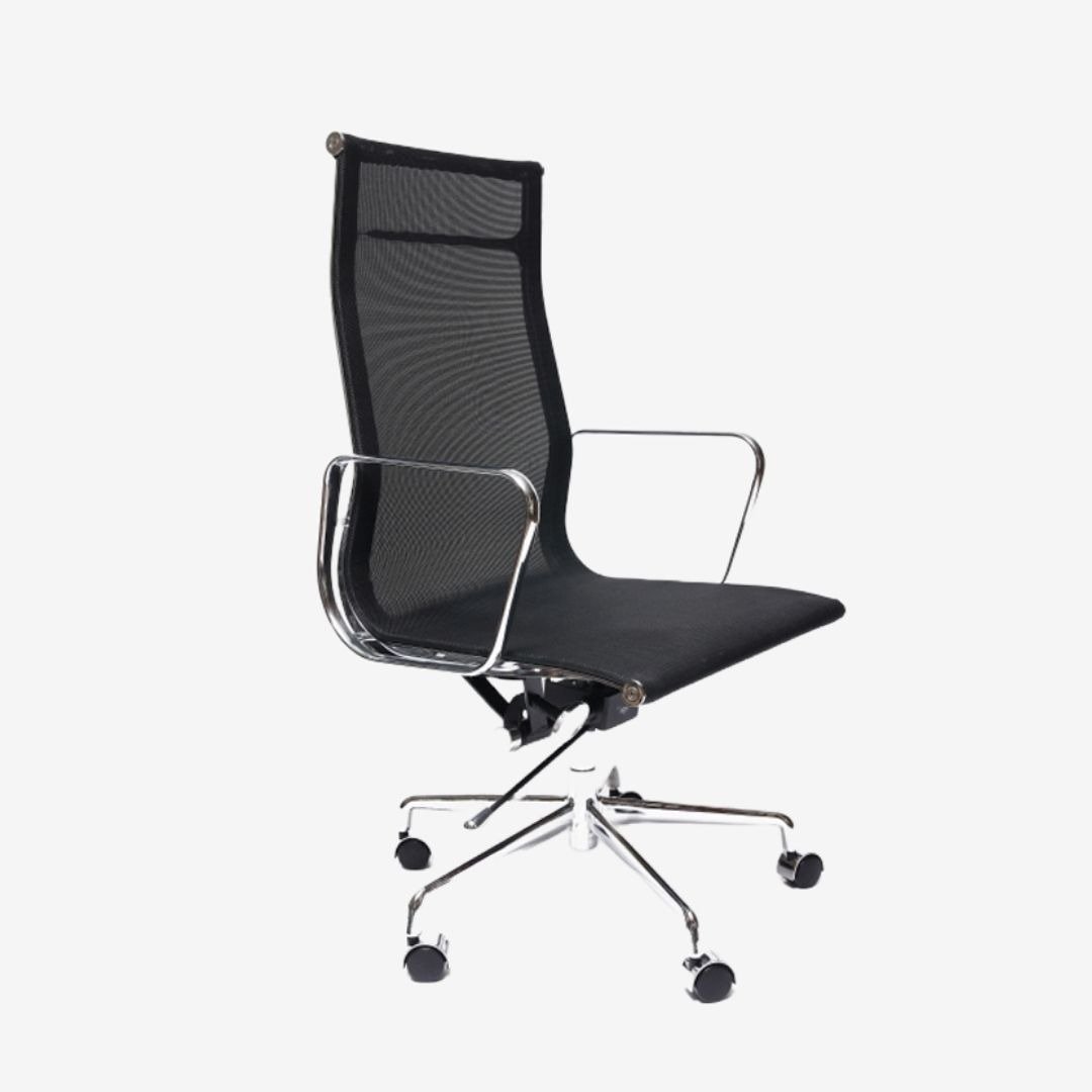 Eames High Back Mesh Office Chair Black | Modern EA 119 Design